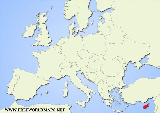 Cyprus location map Cyprus location map