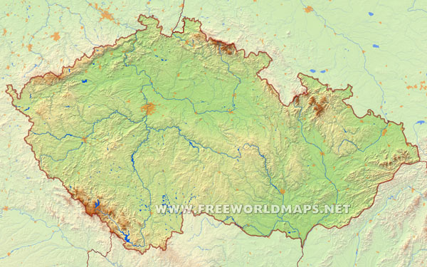 Czechia HD map