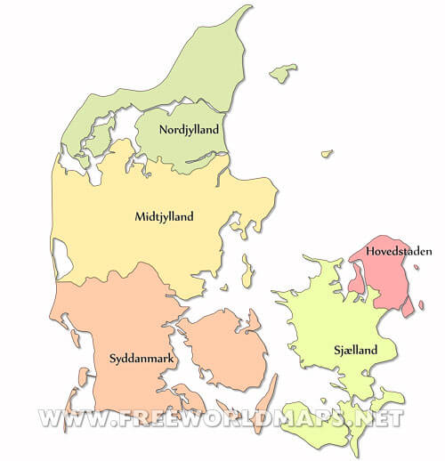 Denmark regions
