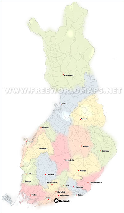 Finland cities