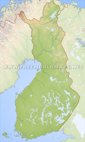 Finland HD map