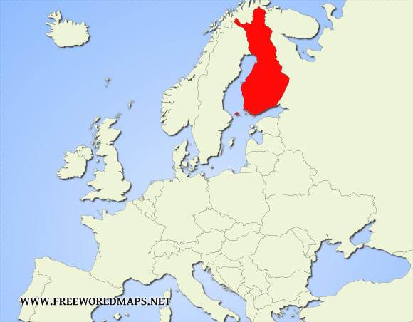 Finland location map