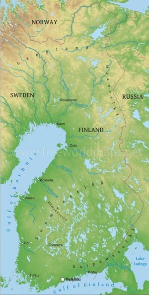 Finland geography