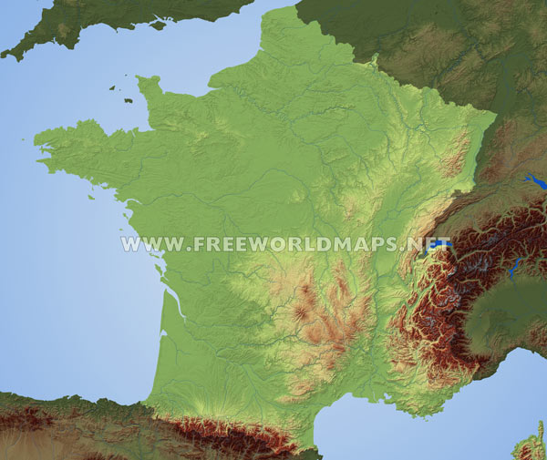 France relief France relief