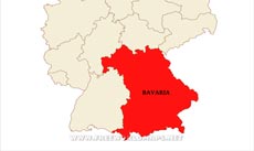 Bavaria location map