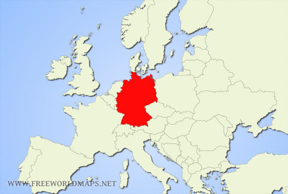 Germany location map