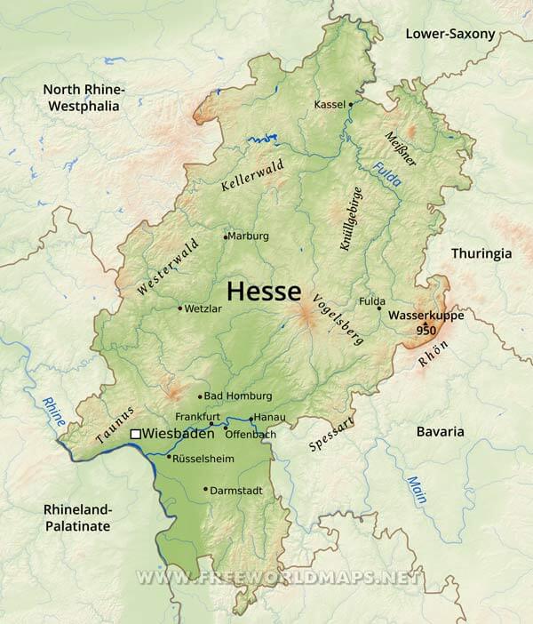 Hesse map