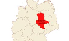 Saxony Anhalt location map