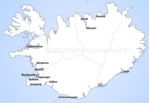Iceland cities
