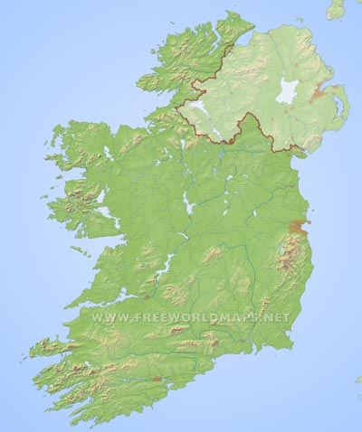 Ireland HD map Ireland HD map