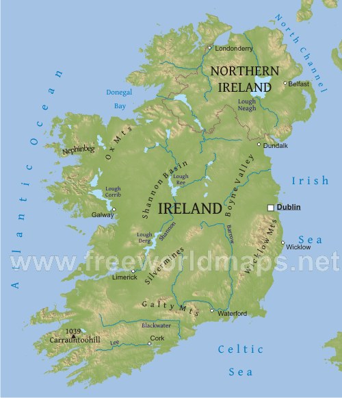 Ireland geography Ireland geography