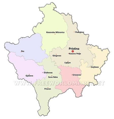 Kosovo cities Kosovo cities