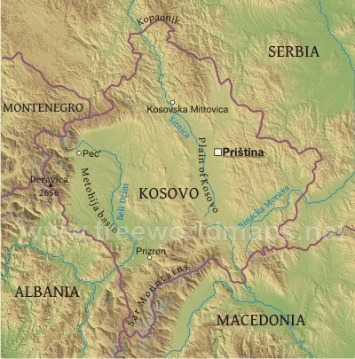 Kosovo geography