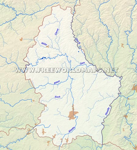 Luxembourg rivers Luxembourg rivers