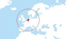 Netherlands location map