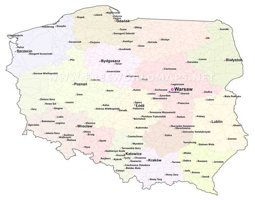 Poland cities