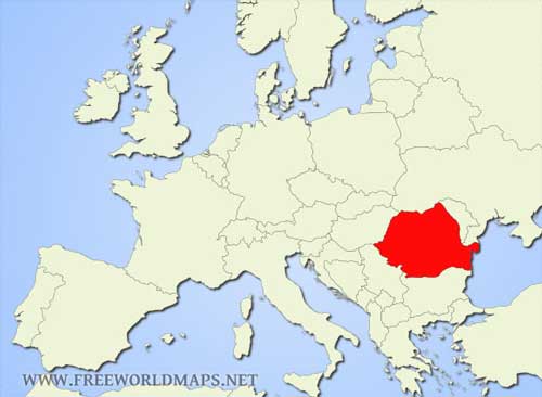 Romania location map Romania location map