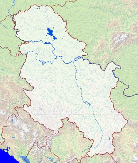 Serbia rivers