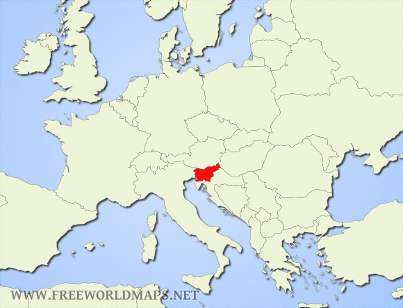 Slovenia location map