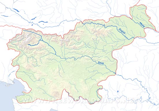 Slovenia rivers