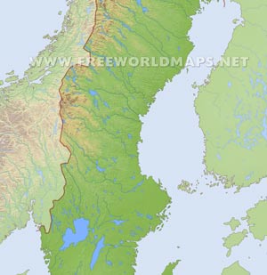 Sweden HD map Sweden HD map