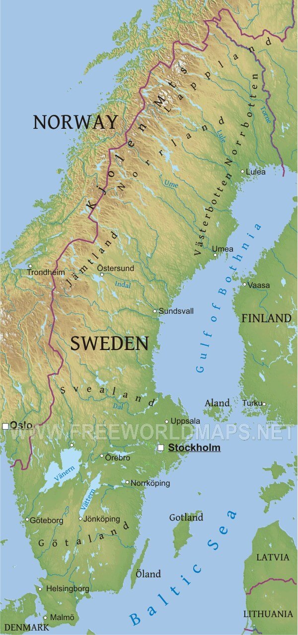 Sweden geography Sweden geography
