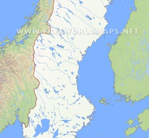 Sweden rivers Sweden rivers