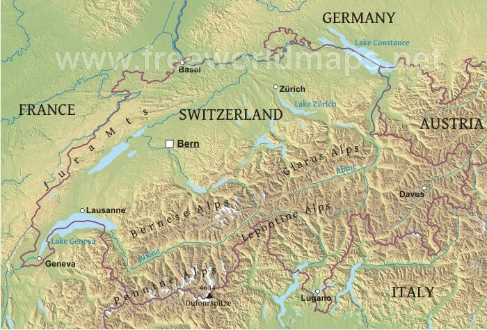 Switzerland geography Switzerland geography