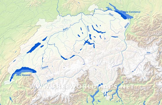 Switzerland rivers Switzerland rivers