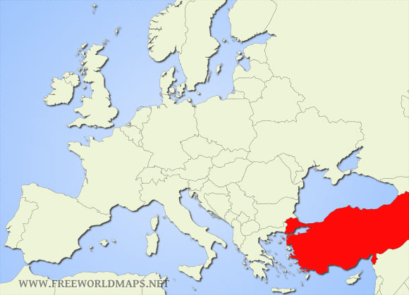 Turkey location map Turkey location map