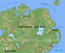Northern Ireland geography Northern Ireland geography