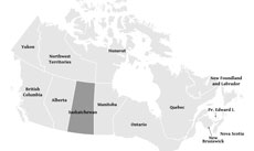 Saskatchewan location map Saskatchewan location map