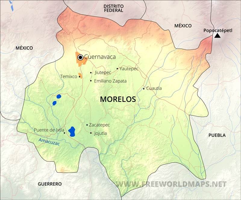Morelos map