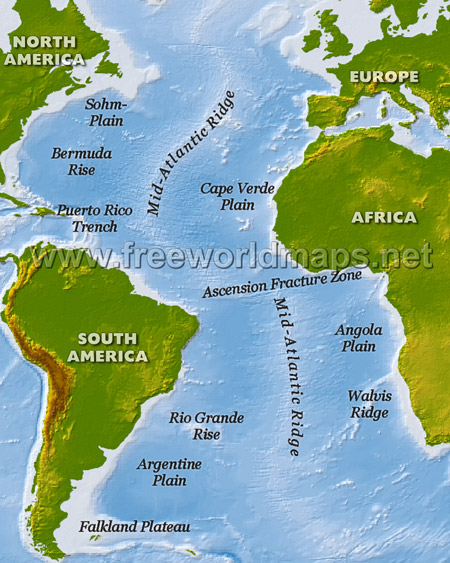 Atlantic Ocean geography