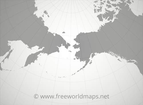 Location of the Bering Strait