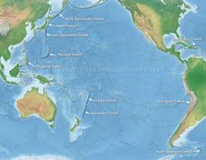 Oceanic trenches