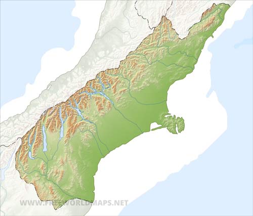Canterbury HD blank map