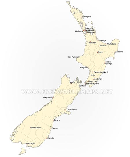 New Zealand cities New Zealand cities