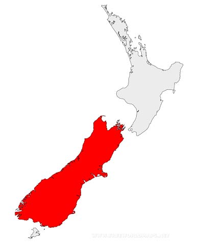 New Zealand South Island New Zealand South Island