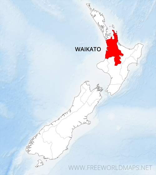 Waikato location NZ