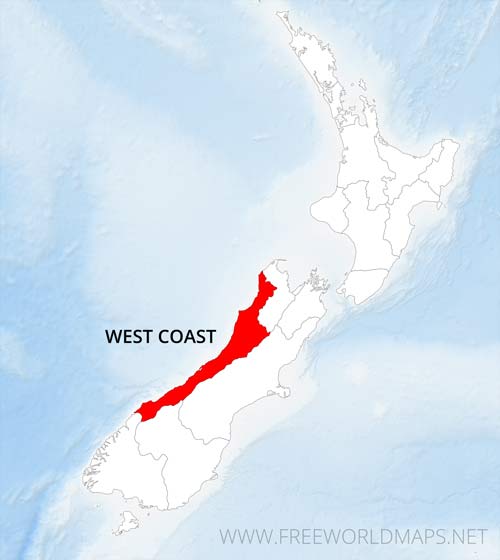 West Coast location NZ