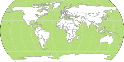 Simple world map