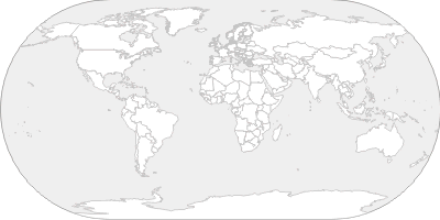 World map outline