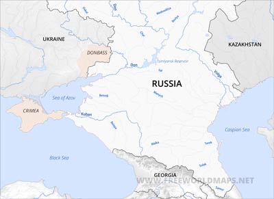 Southern Russia rivers