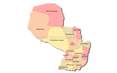 Paraguay departments