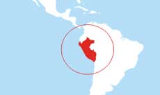 Peru location map