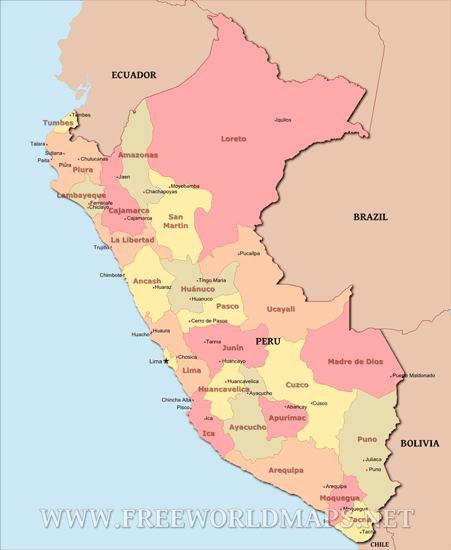 Peru Map