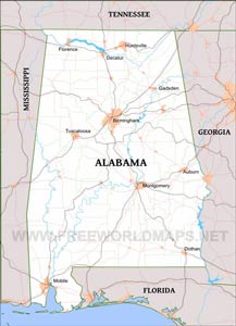 Alabama maps