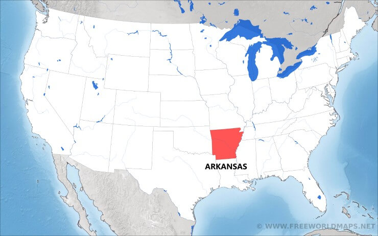 Where is Arkansas?