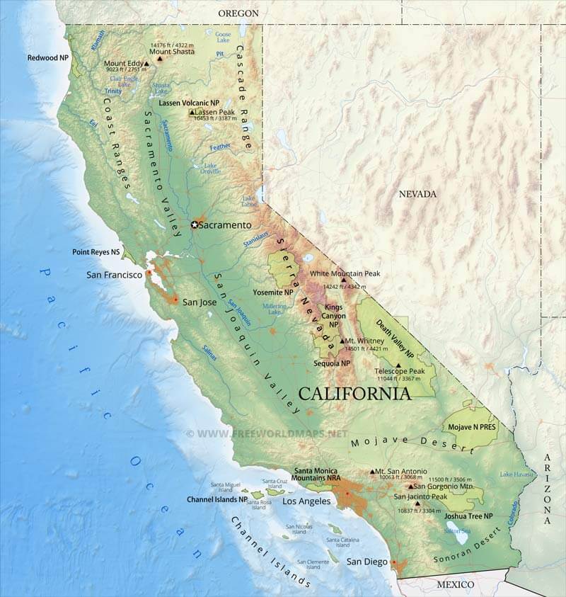 California map